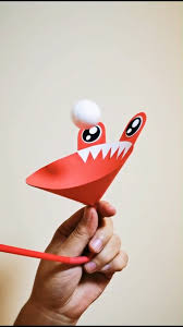 Diy Flying Ping Pong Ball Video Kindergarten Kids Crafts Paper Crafts Activities For Kids