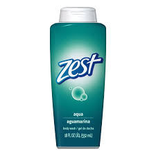 Zest Body Wash Aqua Made In Usa 532ml Zest Body Wash Body Wash Liquid Body Wash
