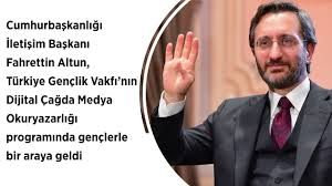 Fahrettin altun, 11 eylül 1976'da almanya'da doğdu. Iletisim Baskani Fahrettin Altun Un Tugva Nin Dijital Cagda Medya Okuryazarligi Programi Youtube