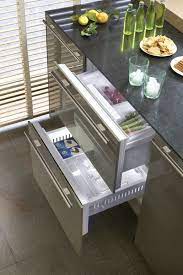 5.1 cubic feet estimated yearly operating cost $39 the estimated annual. Sub Zero 700bc 27 Inch Built In Double Drawer Refrigerator Freezer With 5 0 Cu Ft Capacity Automatic Defrost Flat To The Ceiling Bright Interior Lighting Open Drawer Alarm Electronic Digital Controls And Requires Panels Handles Without Ice Maker