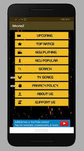 Anteriormente descargué la versión 3.8 apk y la caja de tv puede ver películas. Moviez For Android Apk Download