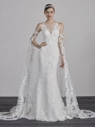 Long Sleeve Lace Illusion Cold Shoulder Mermaid Wedding Dress Pronovias Style Eriadu Wedding Dress Long Sleeve Ball Gowns Wedding Bridal Dresses