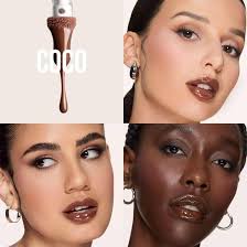 Huda BEAUTY Faux Filler Shiny Non-Sticky Lip Gloss Coco