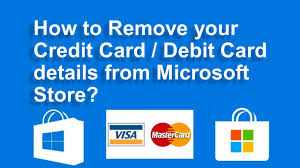 Even with security measures in place, storing your credit card. How To Remove Your Credit Card Debit Card Details From Microsoft Store Youtube
