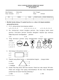We did not find results for: Soal Uts Matematika Kelas 2 Sd Semester Genap