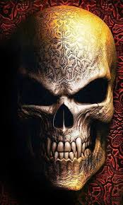 Skull, monochrome, dark, darkness, skull art, black and white, pattern, black, skulls, hd wallpaper. Amazon Com Skull Wallpaper Appstore For Android