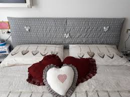 Letti con testiera vendita online: Copri Testiera Letto Stile Shabby Moderno Fantasia Cuoricini Cuscini Da Letto Testiera Coprire