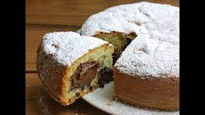 Stendere uno strato di nutella ( nella quantità che si desidera) su carta da forno, realizzando un cerchio in modo da ricalcare la forma tonda e bucata dello stampo per il ciambellone , e riporre nel congelatore per un' ora circa. Torta Cookie Con Cuore Alla Nutella Sofficissima Youtube