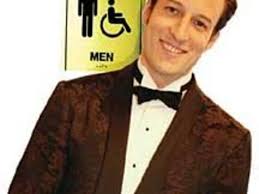 Bathroom attendants stage a comeback