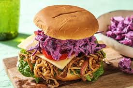Vegetarische Burger Mit Pulled Mushrooms Rezept Hellofresh Rezept Rezepte Rezepte Mit Rotkohl Vegetarische Burger