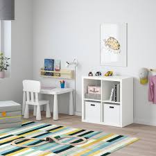 Kallax وحدة أرفف أبيض 77x77 سم Ikea
