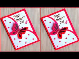 It takes a little more planning than picking up a happy mother's. Mother S Day Card Making Very Easy Beautiful Handmade Mother S Day Card Diy Mother S Day Card Youtube