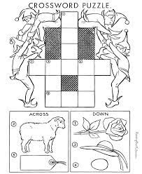 The best free online crossword is brand new, every day. Free Crossword Puzzles For Kids Picture Crossword Puzzles Puzzles For Kids Printable Activities For Kids Printables Kids