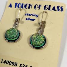 Check spelling or type a new query. A Touch Of Glass Jewelry Beautiful Sparkling Citrine Dichroic Glass Earring Poshmark