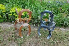 Eur 7,37 bis eur 7,46. Hufeisen Deko Katze Aus Hufeisen Metall Eisen Garten Ebay