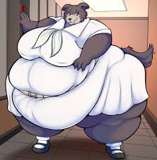 Rule 34 Dev - 1girls anthro ass beastars belly belt big_belly blue_eyes  breasts brown_fur brown_hair canine canine_humanoid dress fat female  female_focus female_only furry hips hoodee juno juno_(beastars) large_ass  large_belly large_breasts overweight ...