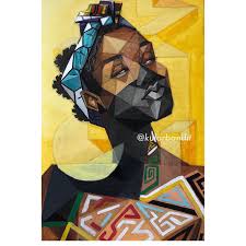 ▪️Jerome Fleming▪️To support Jerome, you can follow him at @kulorbandit and  dm him for commission work. ▪️Artist Bio▪️Jerome Fleming depicts portraits  of people through a line etched lens. Growing up in San