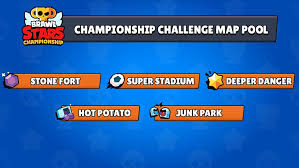 Brawl stars 15 win crazy august championship challenge run v7 with bentimm1! Brawl Stars Esports On Twitter Check Out The Maps You Are Going To Play In The Upcoming Championship Challenge Brawlchampionship