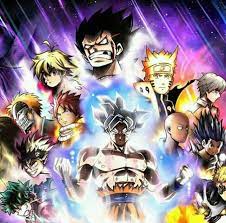 anime for you افخم شخصيات الأنمي في صورة واحدة facebook