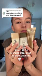 Bruk av bronzingdrops over solkrem i sommer