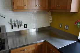 residential stainless steel countertops