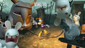 Rayman was parodied in a comic strip in the second volume of joueur du grenier, with the main character being dressed like him. Rayman Raving Rabbids Falsches Spiel Um Rayman News Demonews