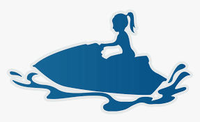 Have had them on poles on every one of my skis for the last 15 years, in 4 states. Girl Jet Ski Waverunner Sticker Jet Ski Silhouette Hd Png Download Transparent Png Image Pngitem