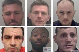 The Kent criminals jailed in March for offences including violent assault,  burglary and drug-running