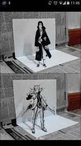 Naruto 3d Art Naruto Art Naruto Drawings 3d Drawings