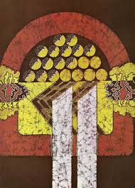 Modern Batik Typewriter By Noel Dyrenforth Textiles Techniques Modern Textiles Textile Art