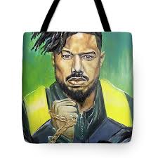 Michael B. Jordan Tote Bags for Sale