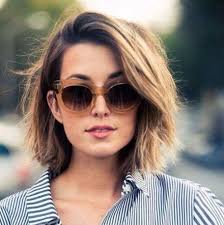 Hairstyles for a round face shape with piecey bangs break up roundness in the forehead area. 75 Best Haircuts For Round Faces You Must Know My New Hairstyles