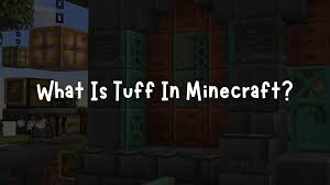 Tuff Iron Ore : R/Minecraft