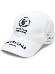 Balenciaga World Food Programme Cap Farfetch Balenciaga Cap Gucci Black Hats For Men