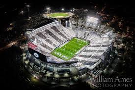 Penn state's beaver stadium seats over 106,000 people. Penn State Beaver Stadium Photos With Stripe Out White Out