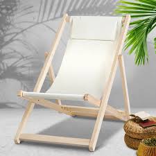 Check spelling or type a new query. Gardeon Wooden Beach Chair Folding Outdoor Chairs White Buy Outdoor Lounge Chairs 9350062144497