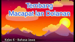 Yuk kita bahas bersama sama tentang soal bahasa jawa kelas 5 semester 2 bab tembang pangkur. Kelas 06 Bahasa Jawa Tembang Macapat Lan Dolanan Video Pelajaran Sekolah K13 Youtube