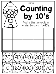 Counting By 10 S Worksheet Kindergarten Place Value Pack This Packet Is Kindergarten Math Free Kindergarten Math Worksheets Free Kindergarten Math Worksheets
