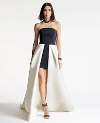Halston Is Rocking These High Low Hem Dresses Halston Heritage Gown Halston Heritage Dress High Low Evening Dresses