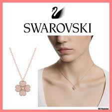 SWAROVSKI】Latisha rose gold tone plating ネックレス