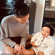 Stephen curry and his wife ayesha announce birth of son canon w. Ayesha Curry Shares Adorable Snaps Of Her Youngest Son Canon Jack A Day Before His Second Birthday Daily Mail Online