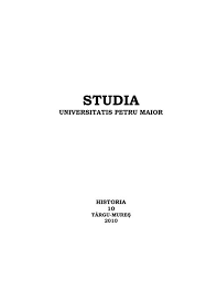 Check spelling or type a new query. Studia Universitatis Petru Maior Historia 10 Quot Lucian Blaga Quot Sibiu