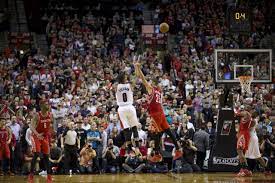 Did that random fan just rush lillard? Trail Blazers Classics Damian Lillard S Iconic Buzzer Beater Lifts Portland Over Houston Rockets In 2014 Western Conference Playoffs Oregonlive Com