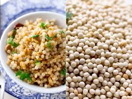 Cover, microwave at high 5 to 6 minutes or until boiling.*. Israeli Couscous With Roasted Peanuts Israeli Couscous Couscous Vegetarian Recipes