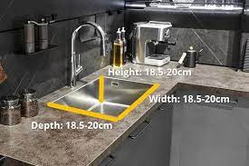 Although custom sizing is always an option, sticking with a standard kitchen countertop depth is the best choice for keeping the remodeling project within a reasonable budget. Expert Tips For Kitchen Design