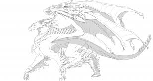 Pencil drawing of a huge dragon. Full Body Basic Dragon Drawings Novocom Top