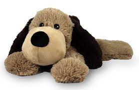 Warmies Dog Brown Dog Stuffed Animal Plush Dog Brown Dog
