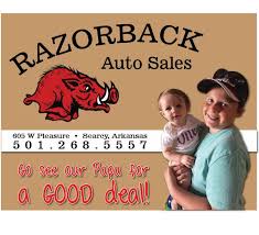 Once they accept your appointment for anything, dealerships never back off. Razorback Auto Sales Home Facebook
