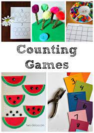 25 Fun Counting Games For Preschool And Kindergarten Math Activities Preschool Preschool Activities Preschool