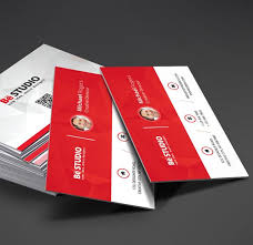 This days it's critically important to make a business card design stand out from the rest. Red With White Business Card Psd Template Free Download